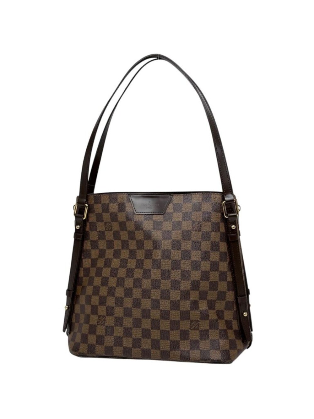 Louis Vuitton Cabas Rivington Tote Bag Damier Brown
